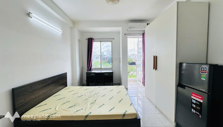 Phòng trọ cao cấp full nội thất, ban công view sông cực thoáng mát giá mềm ngay vị trí vàng