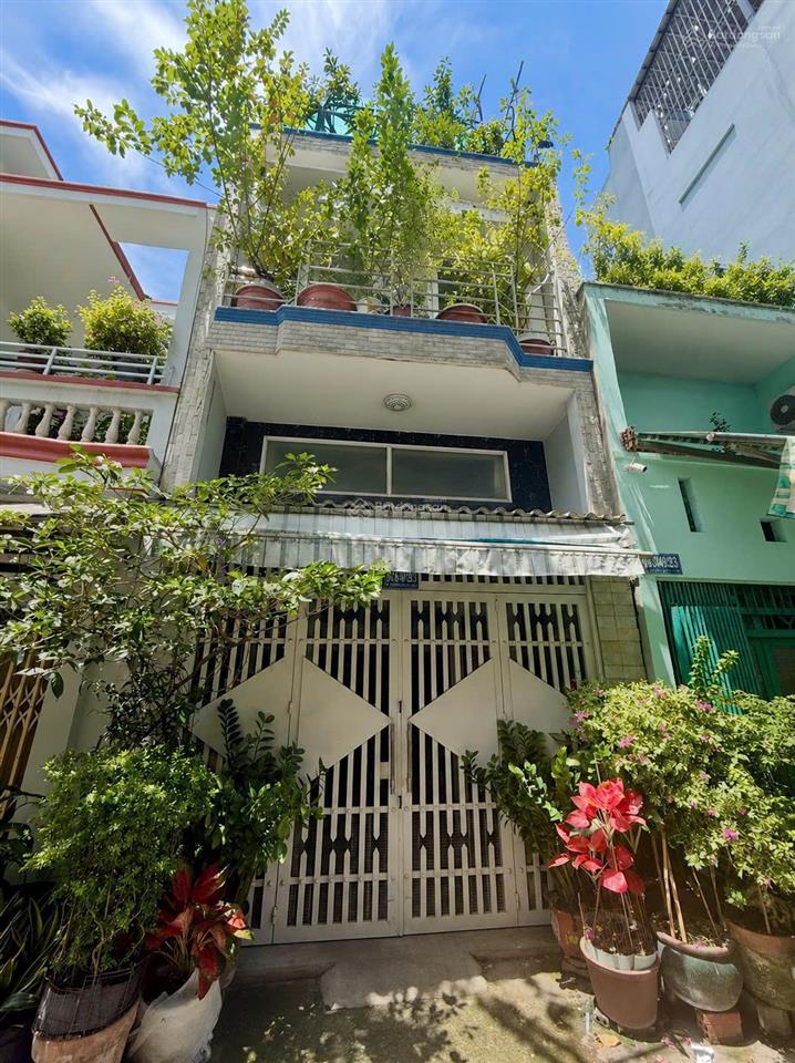 Nhà 4 tầng hẻm 4m âu dương lân p3, q8