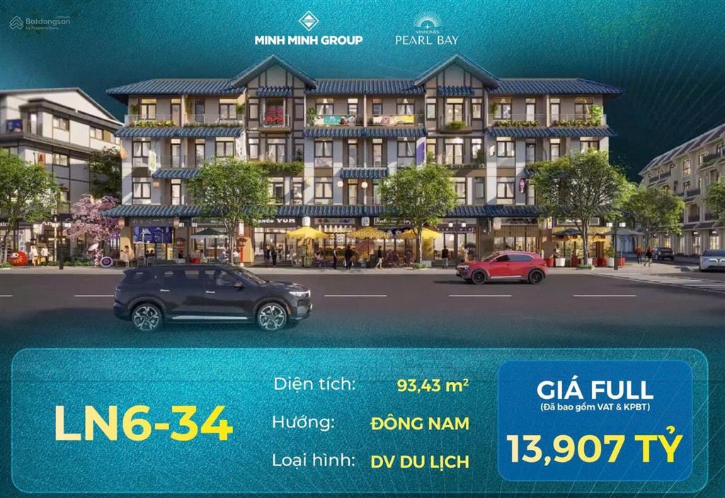 Bán căn dv du lịch ln634 khu lam ngọc kề bãi biển riêng tư hướng đông nam giá 13.9 tỷ