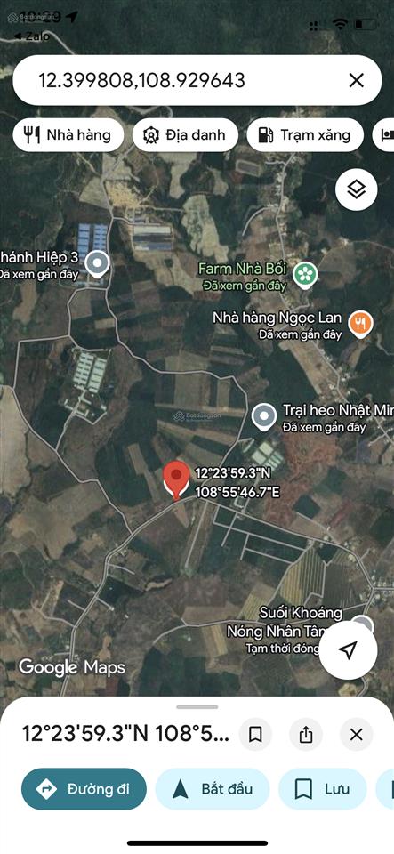 Bán đất xã khánh hiệp, khánh vĩnh 539,8m2 mặt đường nhựa. giá tốt