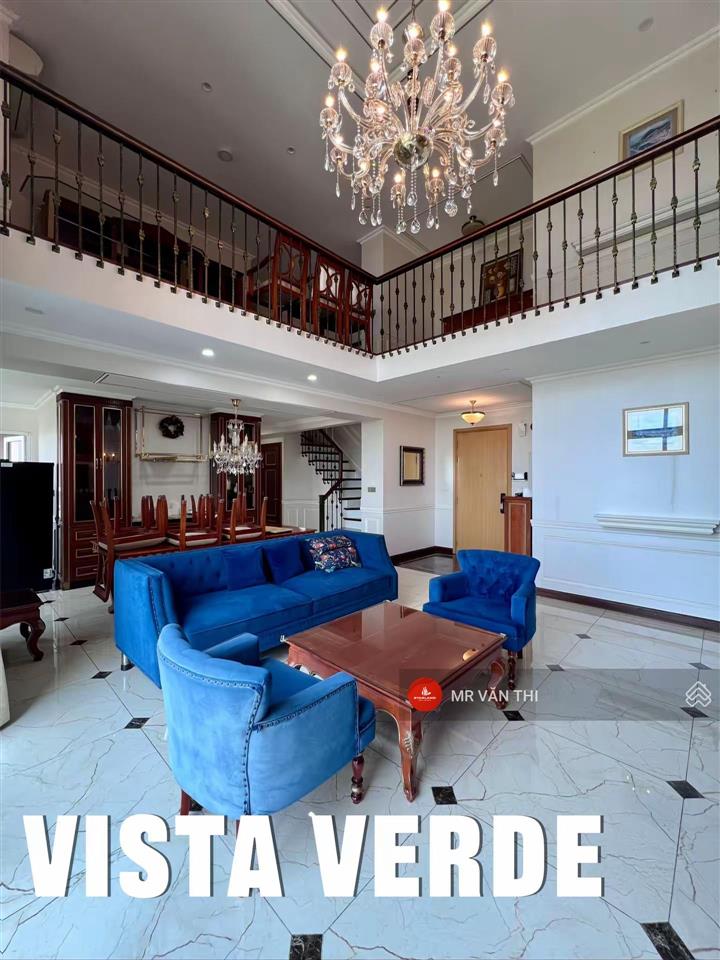 Duplex vista verde sống sang, view sông sài gòn 246m2 sẵn sổ bán nhanh 21,5 tỷ