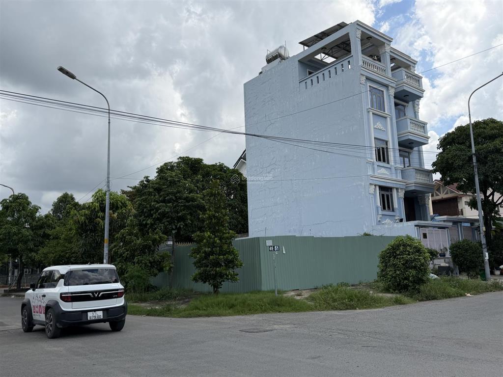 Bán lô góc 222m2 trục chính kdc phú nhuận, bình trưng đông q2. view sông lakeview city. xây 5 tầng.