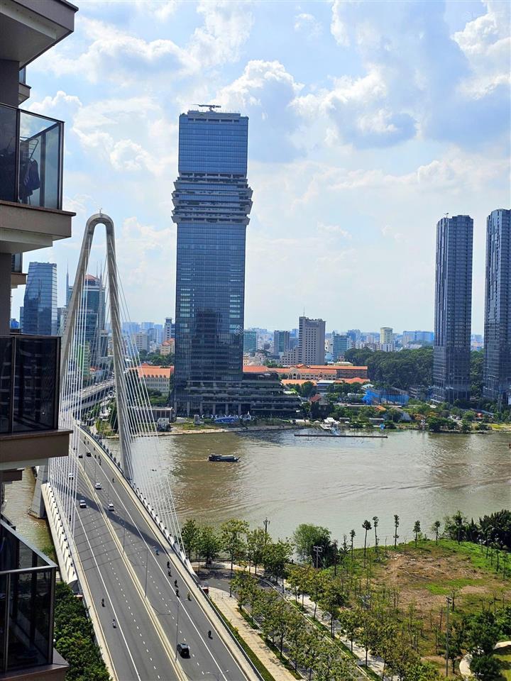 Bán nhanh căn hộ opera thủ thiêm 70m2 2pn 2wc full nội thất view cầu bason + marina tower