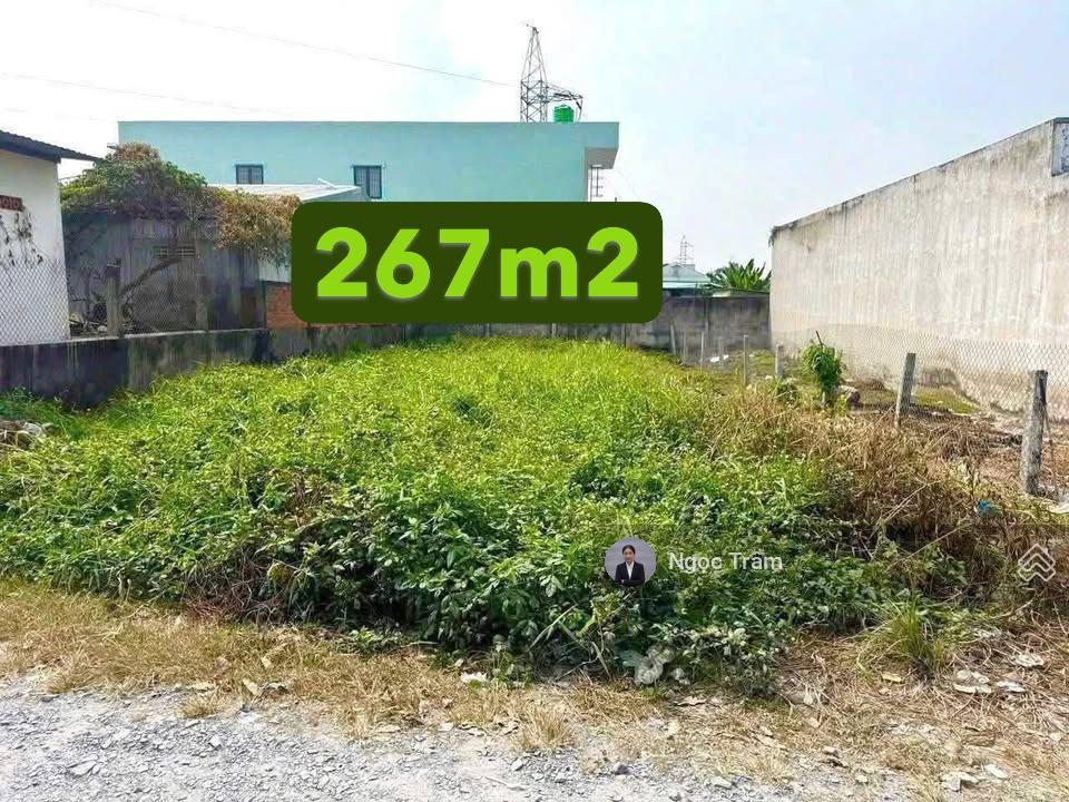 Bán đất 267m2(45m2 thổ) giá 850 triệu trung tâm trảng bàng sát bên các cụm kcn lớn sổ hồng riêng