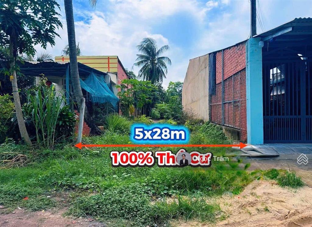 Đất đẹp 140m2(5x28)giá 800 triệu sát bên kcn thành thành công đầy đủ trạm y tế chợ bhx trường học