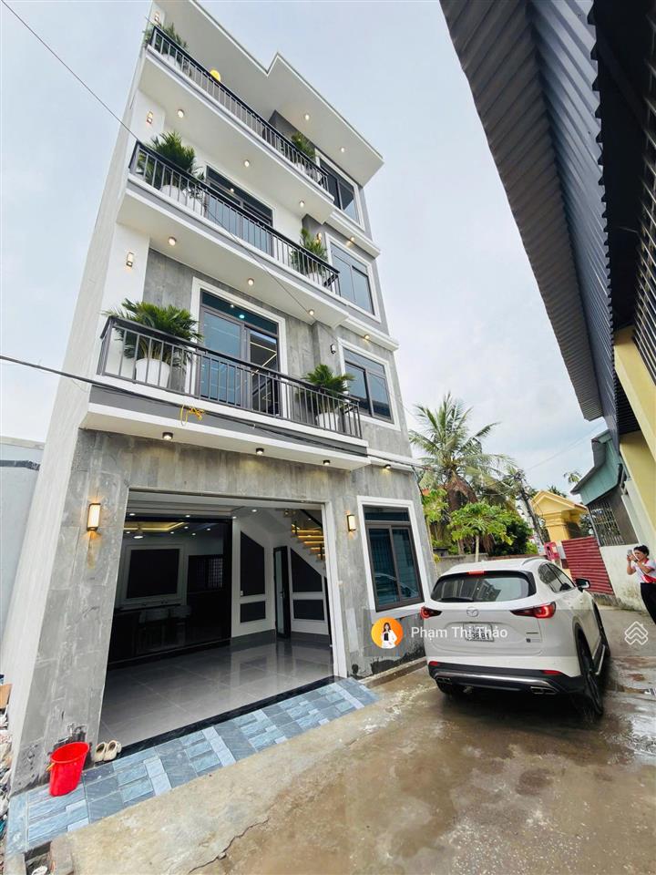 Nhà 4 tầng full nội thất luxury tại đào yêu, hồng thái, cách chân cầu kiến an chỉ 3p đi xe