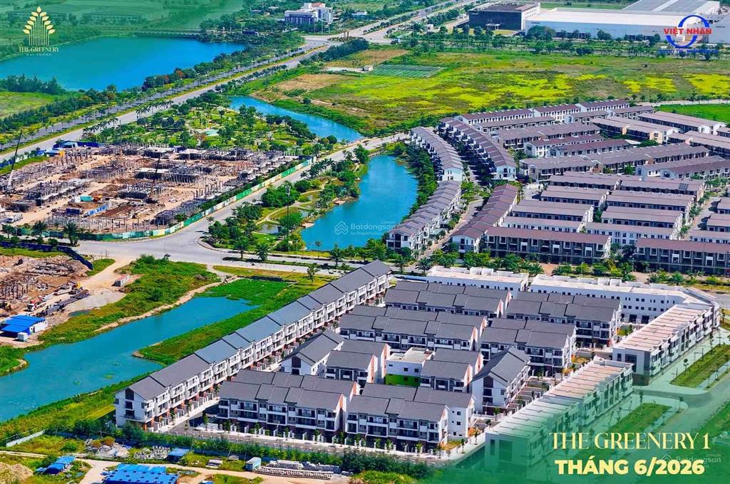 Bán shophouse đẹp tại the greenery hải phòng, 8 tỷ, 80m2, 3pn, 4wc, mặt tiền 5m