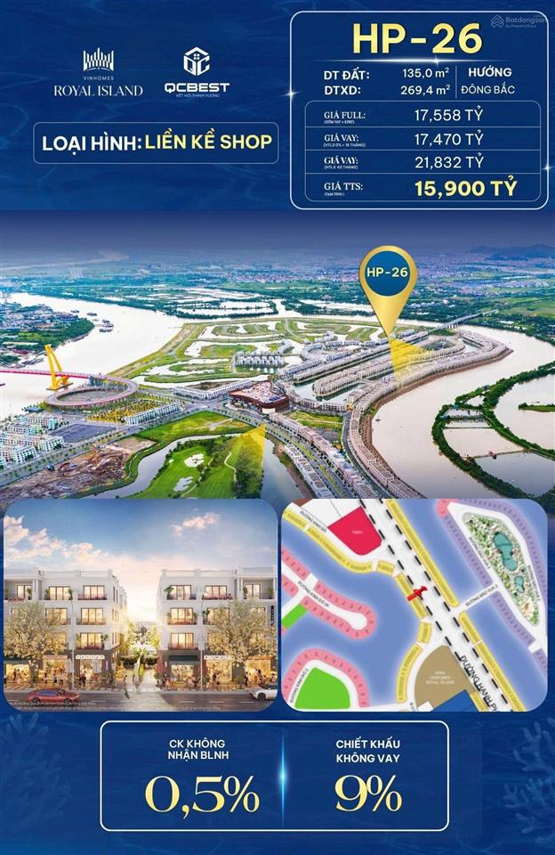 Hp 26 vị trí vàng kinh doanh đón dòng người đổ về vũ yên giá sốc 15, x tỷ