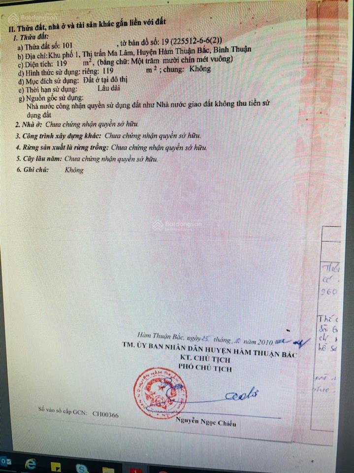 Bán nhà bđs dòng tiền tốt nhất ma lâm, hàm thuận bắc, bình thuận tài chính 4 tỷ