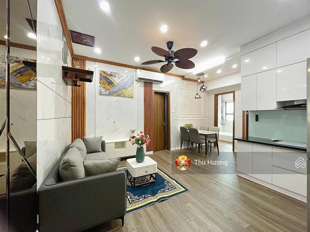 Căn góc 2pn, kim văn kim lũ, thoáng sáng, full nội thất, tiện ích ngập tràn, sđcc 53,5m2, 3,85tỷ