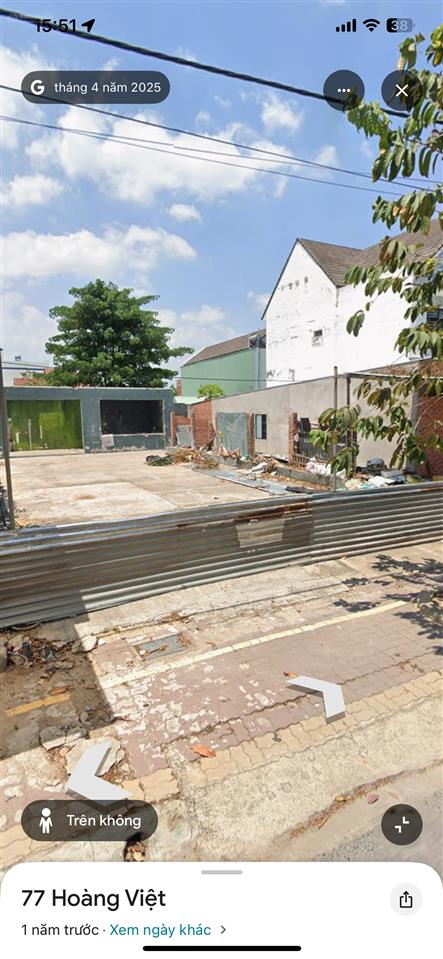 Bán đất mặt tiền đường hoàng việt phường phú mỹ hcm giá 9,8 tỷ
