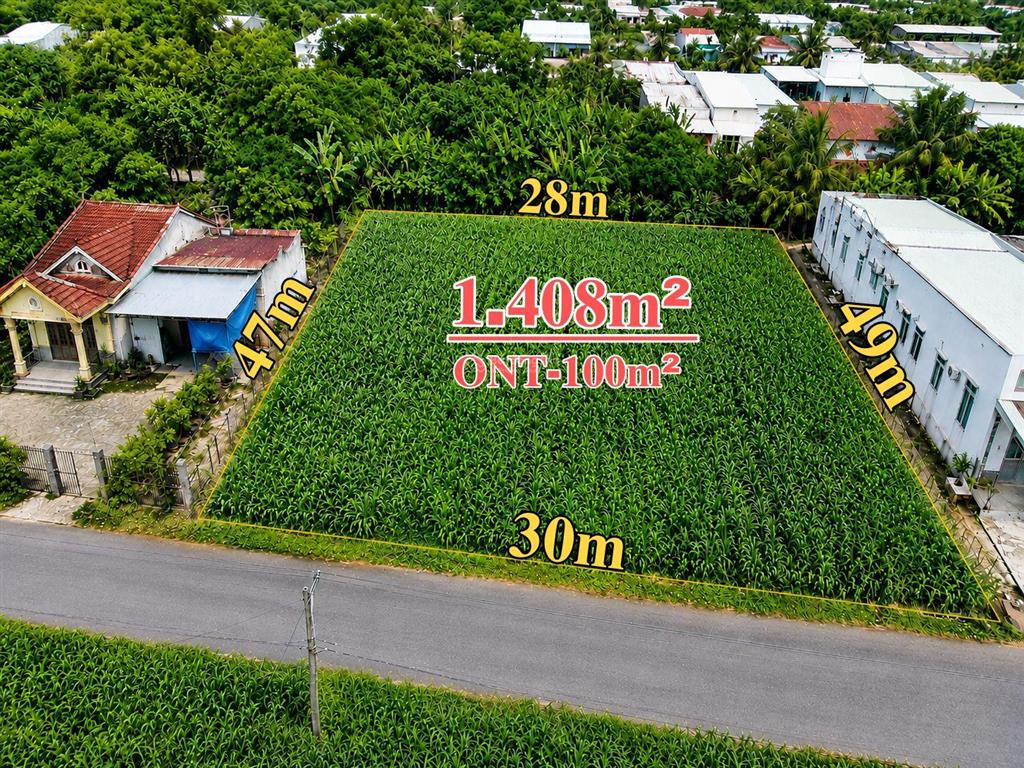 Bán 1.408m2 đất suối nghệ sát trung tâm thương mại kcn châu đức, giá 7,5 tỷ