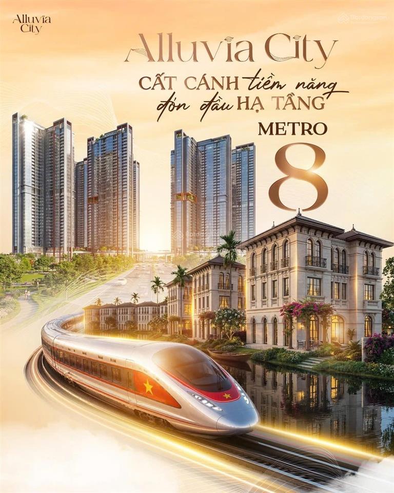 Căn hộ khoáng nóng tự nhiên bên đại lộ cảnh quan sông hồng alumi alluvia city với giá cực tốt.
