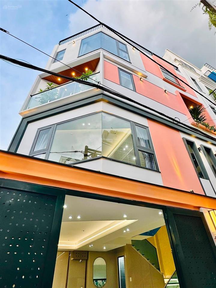 Nhà xây mới 5 tầng 57.3m² căn góc 2 mặt đường số 30, ngay chợ an nhơn