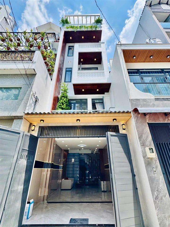 Chính chủ bán 2,4 tỷ. nhà gò vấp, với 52m2 lê đức thọ, xây 1 trệt 3 lầu hẻm 5m, sổ sẵn