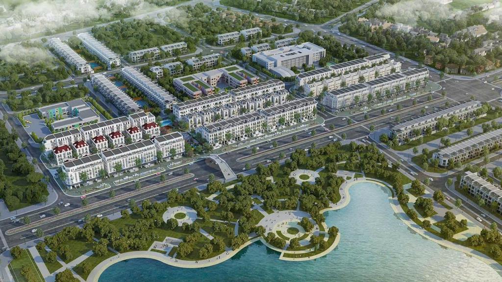 Cần bán liền kề jade lake residence mặt đường 60m kết nối starlake, tây hồ 145m2x6 tầng đường 60m.