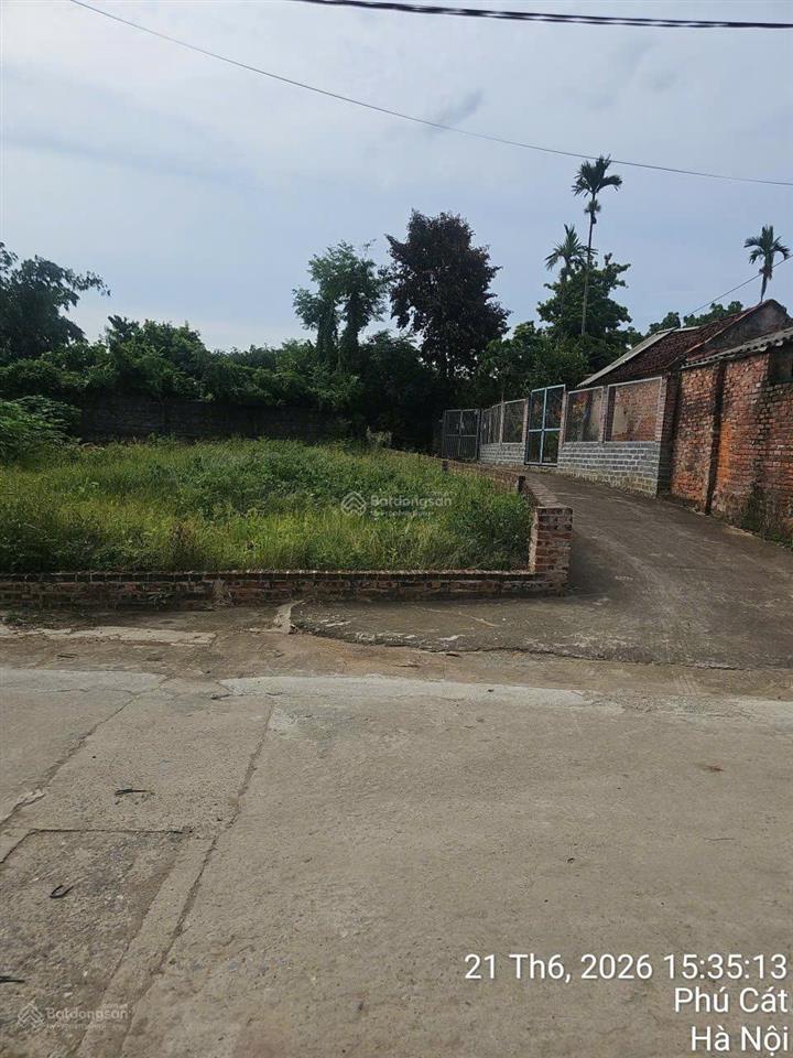 Bán lô góc 100m² giá 2 tỷ ngay trung tâm phú cát, gần khu cnc hòa lạc & đhqg