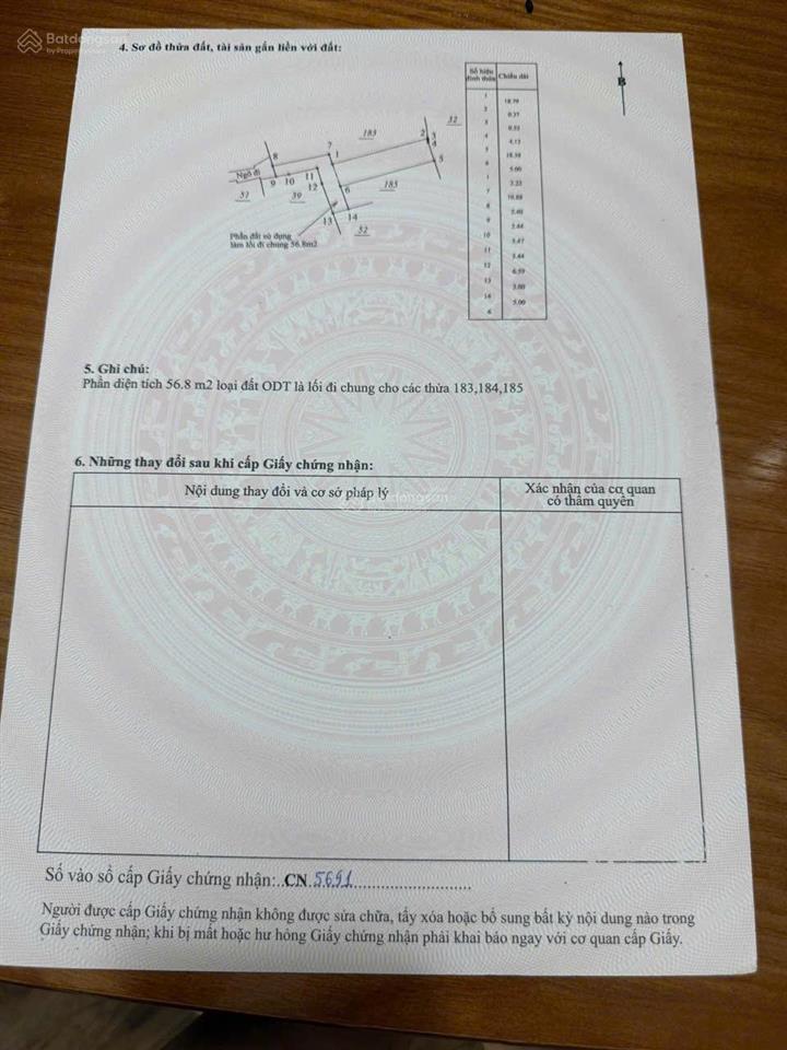 Bán đất phường sơn nam, tỉnh hưng yên, dt 92m2, giá 1.25 tỷ, 0359 668 ***