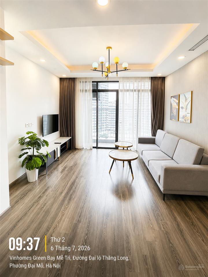 Giá tốt! green bay mễ trì 63m² 2pn, full đồ, chỉ 6,3 tỷ
