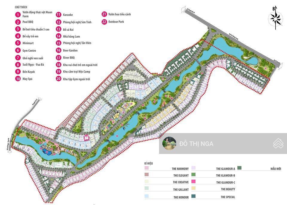 Chính chủ bán gấp biệt thự đơn lập 422m2 khu a xanh villas resort view suối ngọc. 0962 035 ***