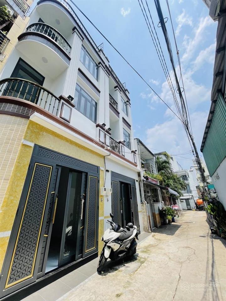 Giảm chào 400 triệu hẻm xe hơi lê quang định, phan văn trị, bình thạnh, btct 4 tầng, 4pn,