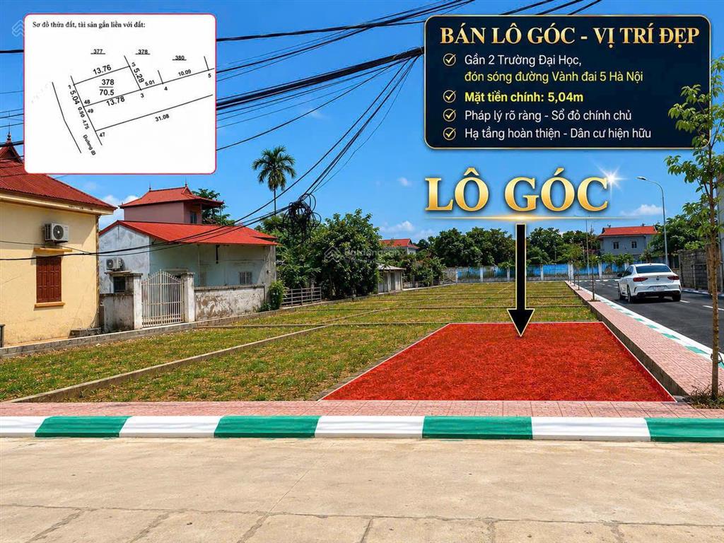 Lô đất giá rẻ view hồ tại xuân khanh