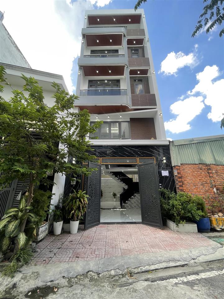 Bán nhà 5 tầng, ngay công viên hồ trái tim chợ bình thành, 6,9tỷ, 66m2, 4pn, 5wc,còn thương lượng.