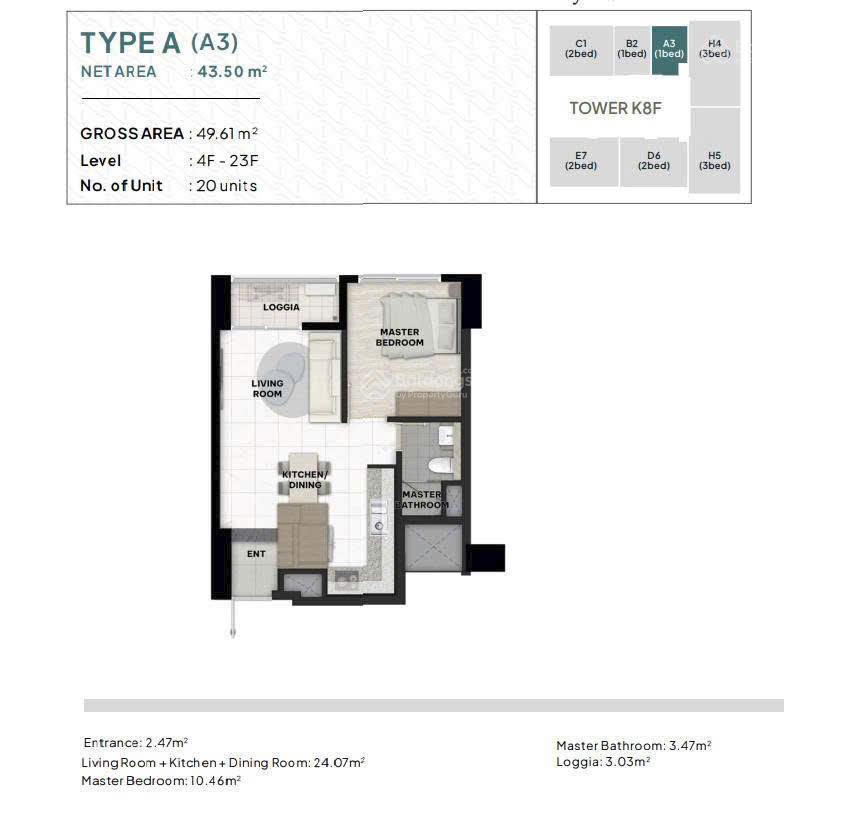 Bán gấp căn 1pn 46m² tại tòa k8 starlake tây hồ tây giá 7,2 tỷ. 0915 568 ***