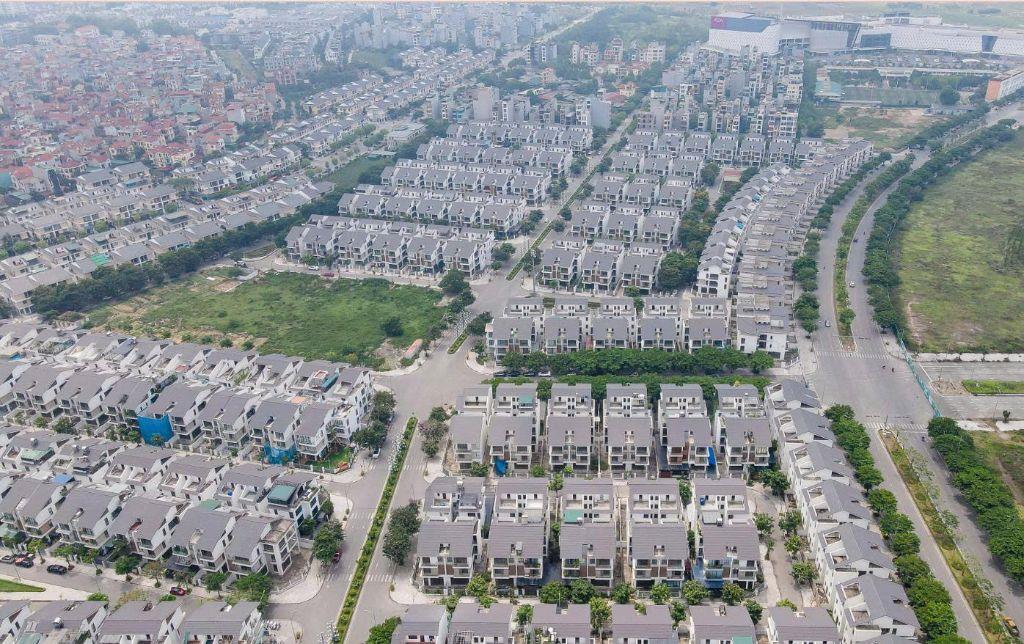 Biệt thự AN VƯỢNG DƯƠNG NỘI vị trí đẹp, đường thông thoáng,180m2 nhà đã hoàn thiện full nội thất giá 40 tỷ.