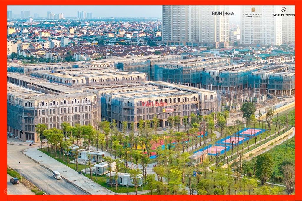 Bán lô xẻ khe v215 noble tây thăng long 55m², ck 10%, ls 0% trực tiếp cđt