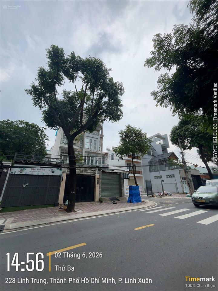 Đất mặt tiền kinh doanh ngay sát ga metro. gần ngã tư thủ đức.