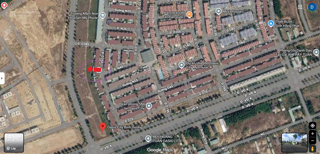 Oasis city nhà vị trí siêu đẹp giá siêu hời tặng toàn bộ nội thất chính chủ bán