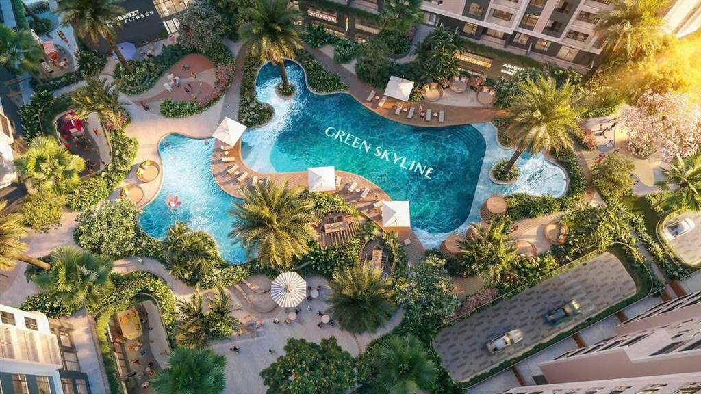 Căn hộ green skyline 1pn+ giáp thủ đức nhà mới hoàn thiện bàn giao full nội thất 0938 638 ***