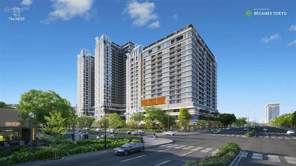 Căn hộ the nest 2pn,2wc59m² tầng 18, cđt becamex tokyu thanh toán chỉ 50% đến khi nhận nhà 12/2027
