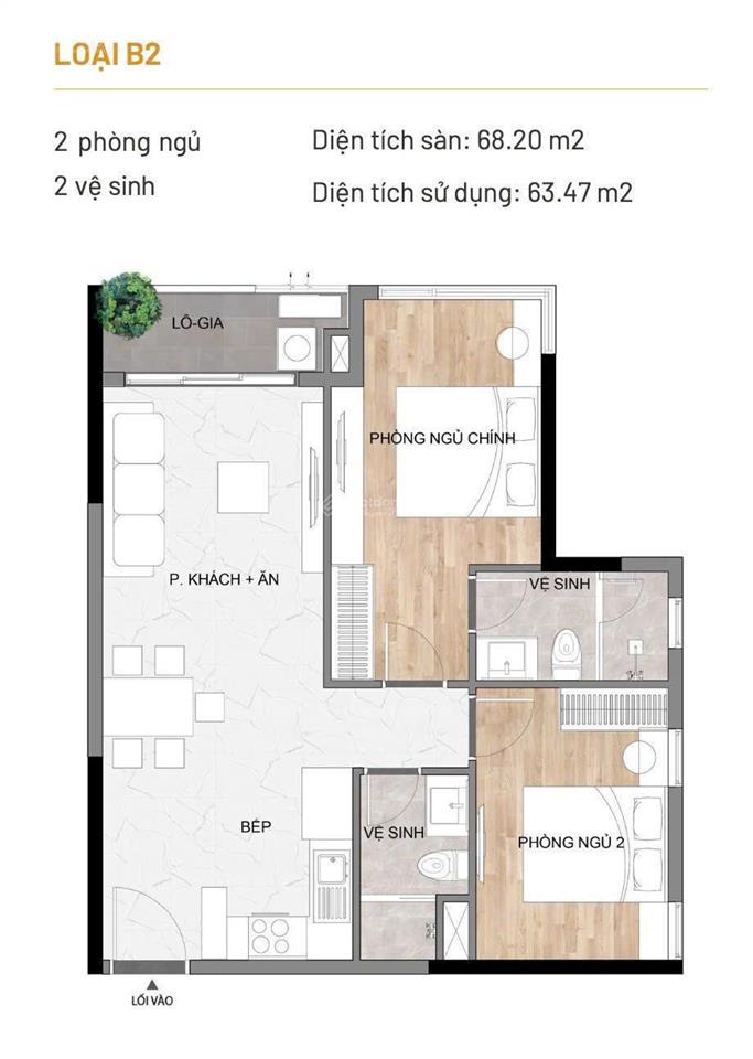 Bán căn hộ chung cư elysian tại lò lu, 5.5 tỷ, 68m2, 2pn, 2wc, hàng hiếm tại giá cực chất