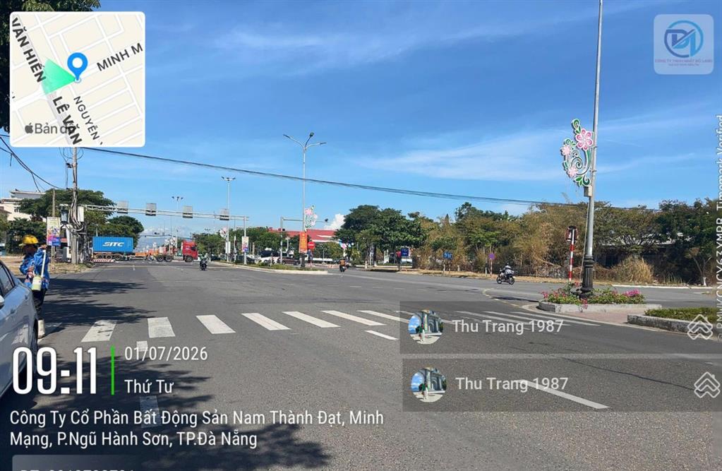 Quỹ đất vàng trung tâm ngũ hành sơn. đường minh mạng. giá 13,5 tỷ