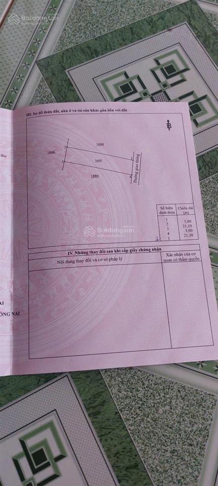 Chính chủ bán đất xã xuân thành, huyện xuân lộc, đồng nai. 0917 174 ***