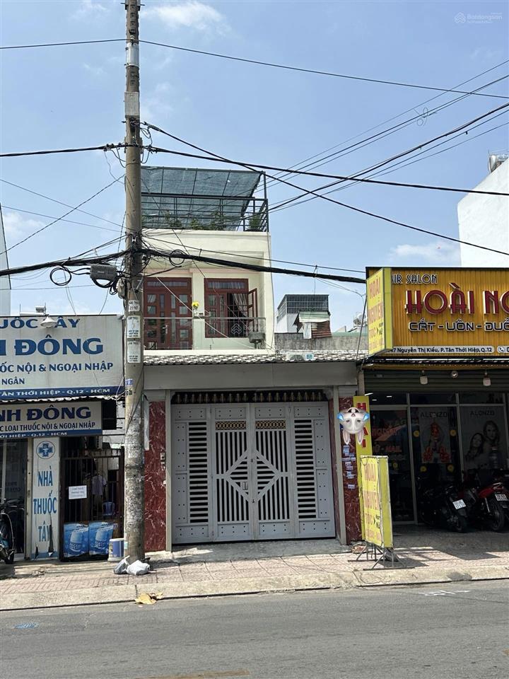 Mt kd đường nguyễn thị kiểu p tân thới hiệp q 12 dt 4x24 2 tầng giá 8,68 tỷ tl