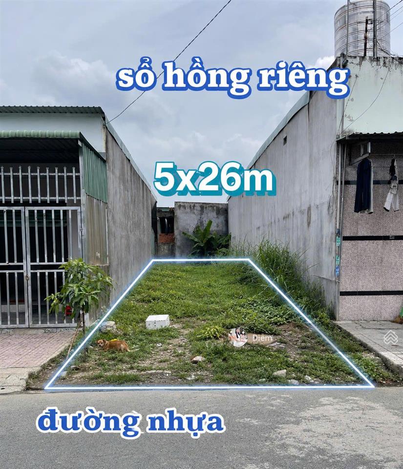 Bán đất 131m2 giá 1 tỷ đ. nguyễn thị lắng gần bệnh viện đa khoa xuyên á & kcn tân phú trung, shr