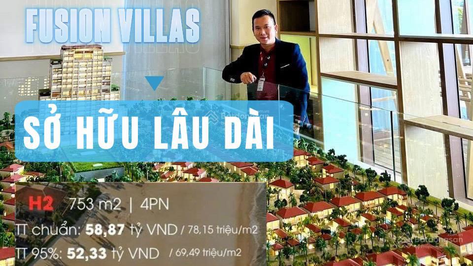 Bán fusion resort & villas đà nẵng sở hữu lâu dài căn 753m hiếm có