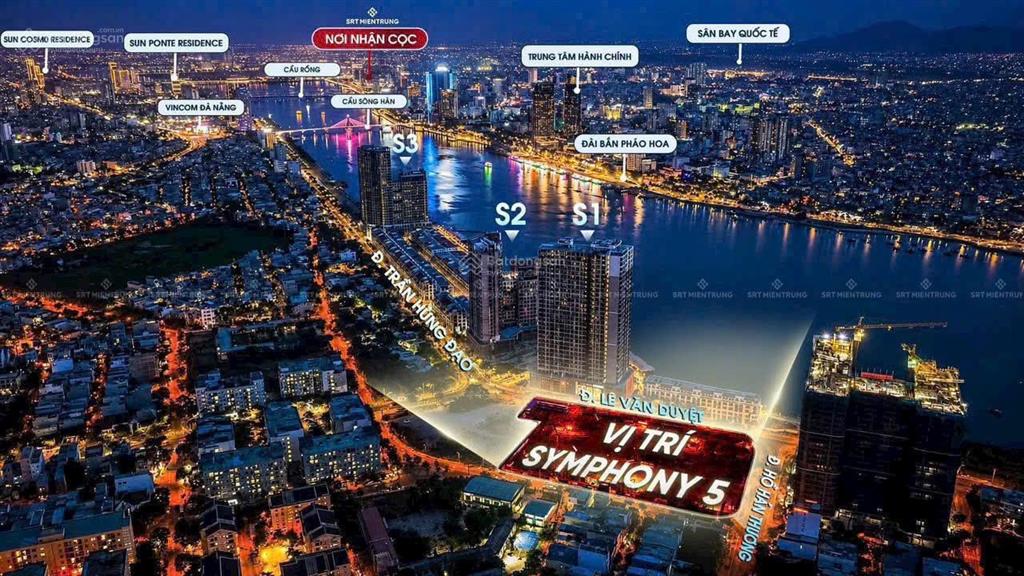 Symphony5 dự án hiếm có trực diện mặt sông hàn với dòng tiền khủng chỉ với 2,1 tỷ