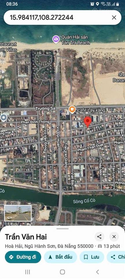 Продаётся участок, 100 м², Ngũ Hành Sơn