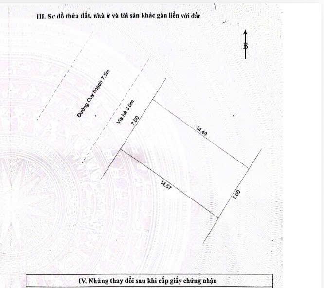 Продаётся участок, 102 м², Liên Chiểu