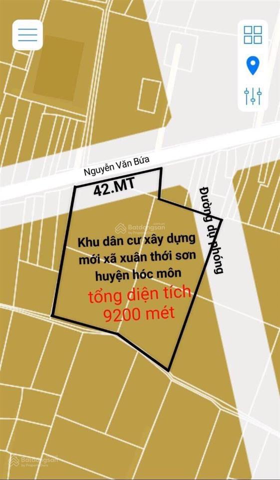 Gđ cần bán 9600m2 mặt tiền nguyễn văn bứa xuân thới sơn hóc môn