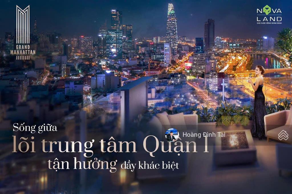Căn hộ grand manhattan góc 3pn view bitexco quận 1 và sông sg giá chỉ 17.5 tỷ (pkd novaland)