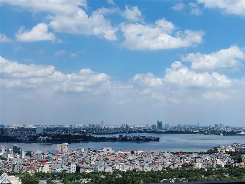 Cần tiền bán gấp căn 3 phòng ngủ view hồ tây dt 106m² tòa n01t7 han jardin, giá 18.2 tỷ