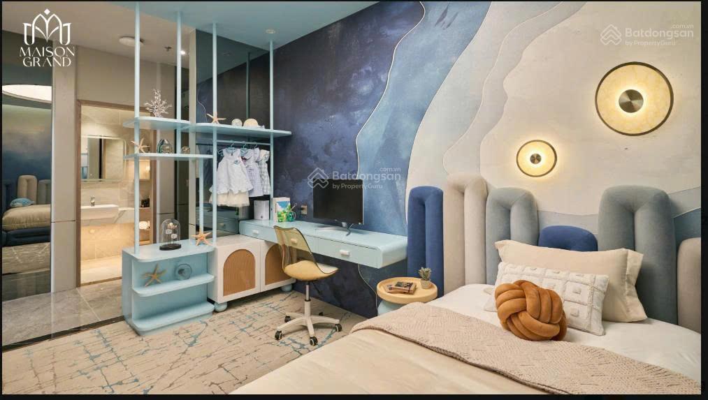 Căn 58m2, thanh toán 300 triệu, sở hữu căn hộ cao cấp maison grand phú mỹ