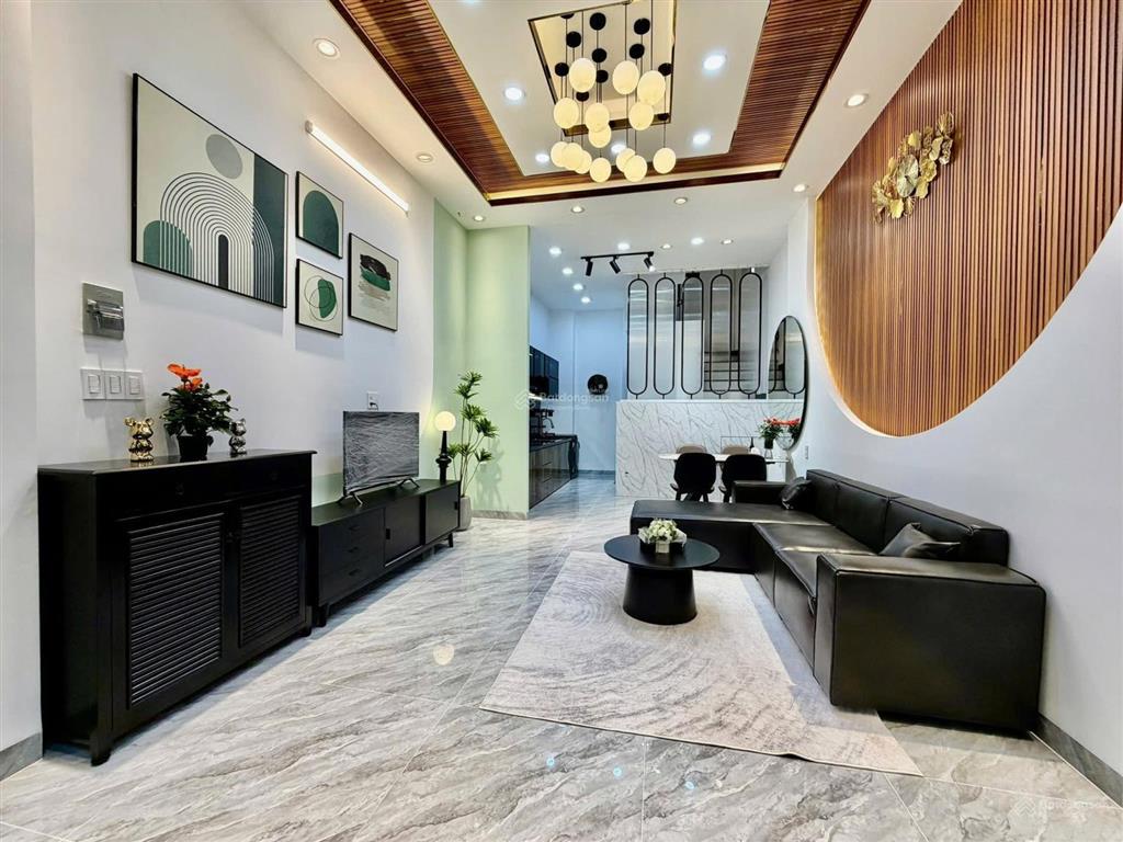 Nhà mới full nội thất phạm hùng, quận 8 sổ riêng 42m2 4 tầng 6 tỷ 890