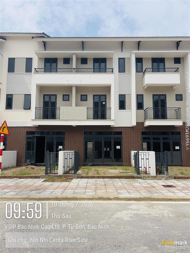 Shophouse 100m2 hàng f0 đón sóng sân bay gia bình, sổ lâu dài, vốn 30%, 24 tháng không gốc lãi