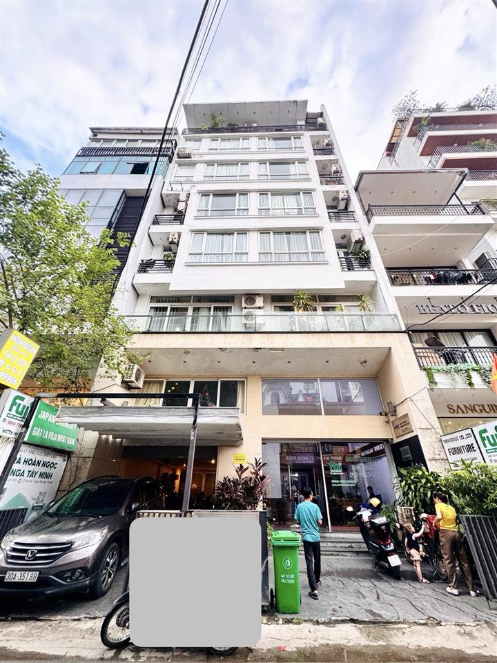 Mặt phố tây hồ 80 tỷ, 120m, 9 tầng, mặt tiền 6,2m vip hồ tây nơi giới thượng lưu hội tụ.